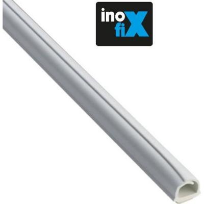 INOFIX  - Lot de 3 gaines adh&eacute;sives Cablefix 10,5 x 10 mm blanc