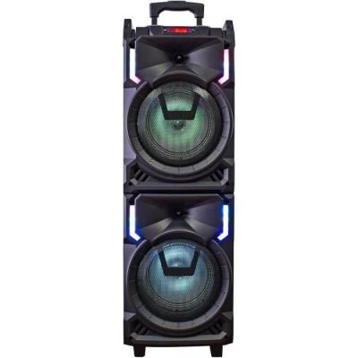 INOVALLEY Enceinte nomade karaoke trolley - bluetooth - 800w