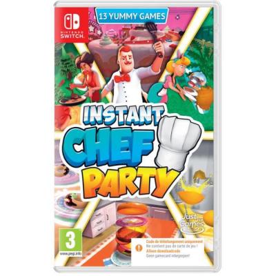 JUST FOR GAMES Code de t&eacute;l&eacute;chargement Instant Chef Party Nintendo Switch 
