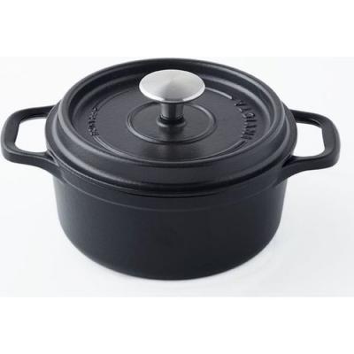 INVICTA  Cocotte ronde - &Oslash; 18 cm - Noir - Tous feux dont induction