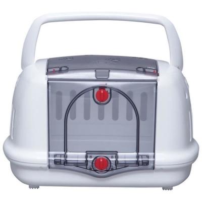 IRIS OHYAMA  -  Sac de transport - 2 ouvertures - Pour chat- chien- rongeur - Pet House & Carry  - P-HC480- Blanc