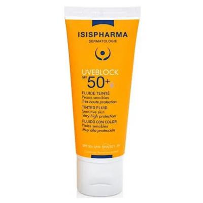 ISISPHARMA  - Uveblock Spf 50+ Fluide Teint&eacute; - Protection solaire