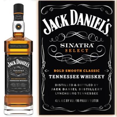 JACK DANIEL&APOS;S  Sinatra Select 1l Whisky + Coffret cadeau 
