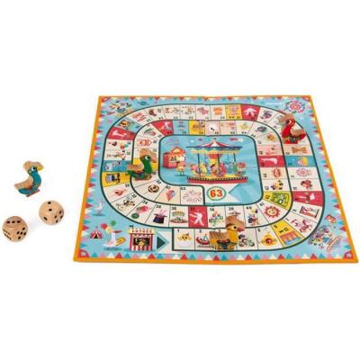 JANOD Juratoys- jeu de l oie carrousel