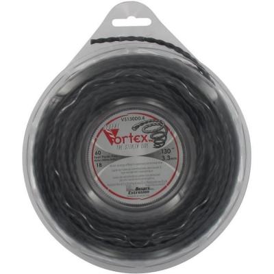 VORTEX JARDIN PRATIQUE Fil nylon copolym&egrave;re  pour d&eacute;broussailleuse - &Oslash; 3,3 mm - L 18 m 