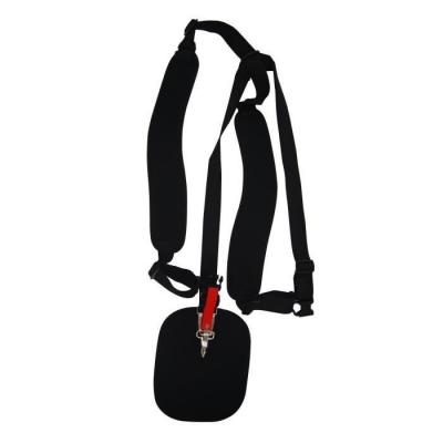 AUCUNE JARDIN PRATIQUE Harnais d&eacute;broussailleuse ajustable confort - Sangles doubles r&eacute;glables