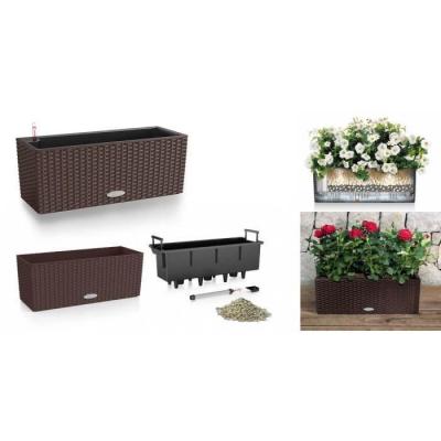 LECHUZA  - Balconera Cottage 50 Kit Complet 50 cm - Chocolat - Chocolat