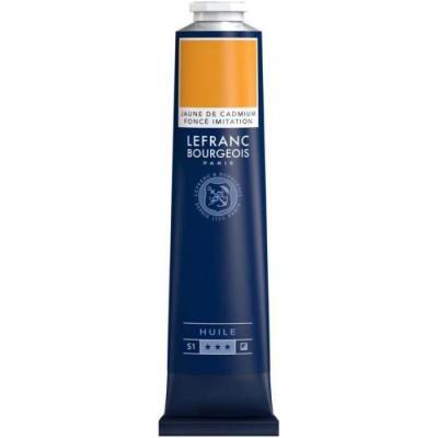 LEFRANC BOURGEOIS  Huile Fine 150ml Jaune De Cadmium Fonce Imitation