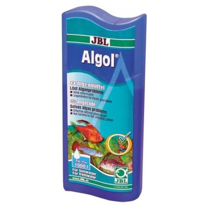 JBL  Conditionneur d&rsquo;Eau Contre les Algues dans les Aquariums d&rsquo;Eau Douce, Algol, 100 mL pour 400L