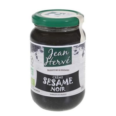 Cr&egrave;me de s&eacute;same noir 350g jean herv&eacute; bio