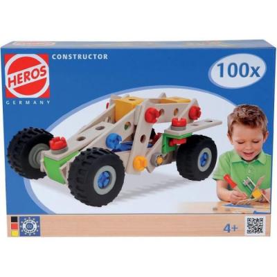 INCONNU Heros 100039028 - Quad - Constructor - 100 Pi&egrave;ces - Beige