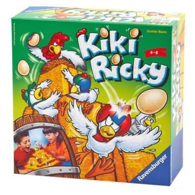 RAVENSBURGER Kiki Ricky Zwariowana Gra Z Latajacymi Jajkami  Gr-210442