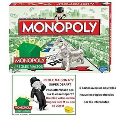 HASBRO Monopoly R&egrave;gles maison