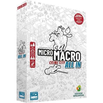 SD GAMES  Micro Macro Jeu de soci&eacute;t&eacute; tout-en-un