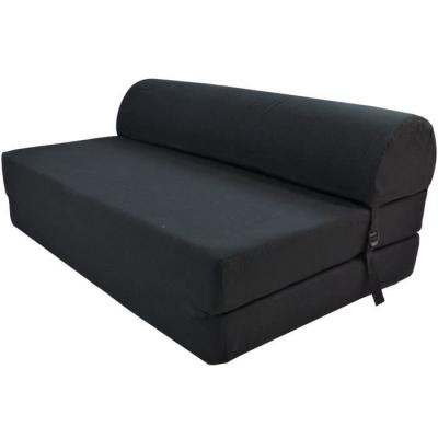 NO NAME Chauffeuse double unie en coton noir