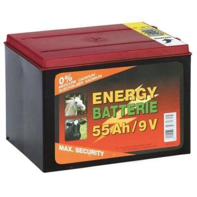 CORRAL Kerbl Batterie s&egrave;che Zinc Carbone 9 V 55 Ah 441212