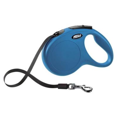 FLEXI Trixie  New Classic Extendable Strap 5 M Bleu,Noir M
