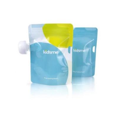 KIDSME  sac alimentaire r&eacute;utilisable avec adaptateur - 2 sacs