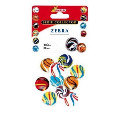 Kimplay - 9024 - jeu de plein air et sport - 10 calots z&eacute;bra