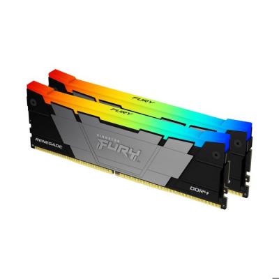 KINGSTON TECHNOLOGY Kingston Fury Renegade Rgb Kf436c16rb2ak2/16 16gb 2x8gb Ddr4 3600mhz Memory Ram Clair