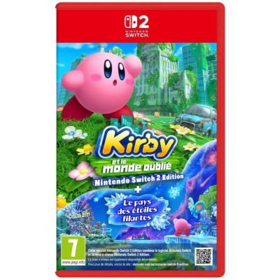 NINTENDO Kirby et le Monde Oubli&eacute; + Le Pays des &Eacute;toiles Filantes  &bull; Jeu  Switch 2 