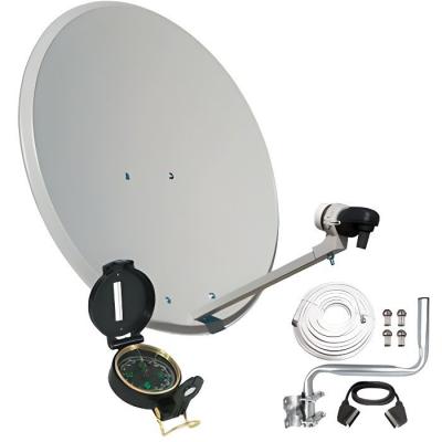 ENGEL Antenne satellite t&ecirc;te universelle simple - 1 sortie &oslash; 80 cm
