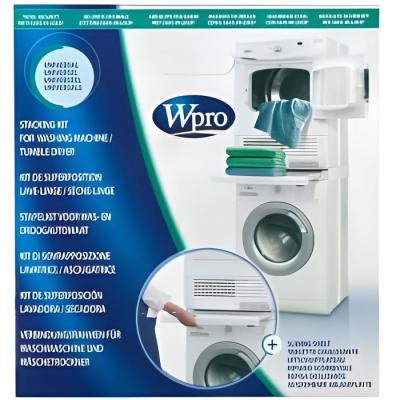 WHIRLPOOL Kit de superposition avec tablette pour seche linge lave linge