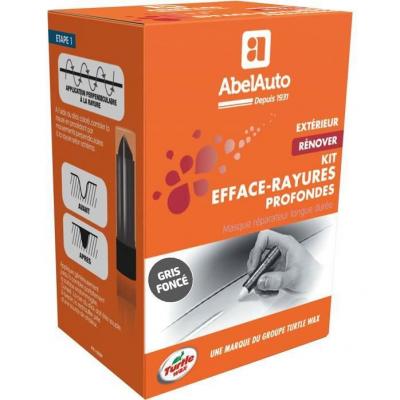 ABELAUTO Kit Efface-Rayures Profondes Gris Fonce-