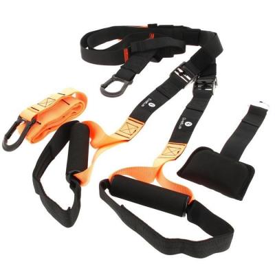 SVELTUS Kit musculation Suspender noir orange - 