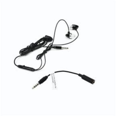 MUVIT Kit pi&eacute;ton Jack 3,5 mm universel - Noir 