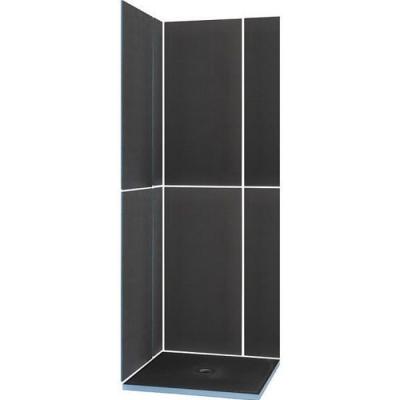 WEDI Kit receveur de douche carr&eacute; complet - 90 x 90 cm - Shower Kit - 