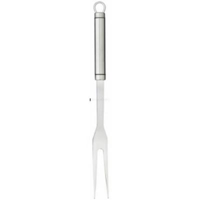 KITCHEN CRAFT kitchencraft fourchette de cuisine professionnelle en acier inoxydable avec long manche ovale 