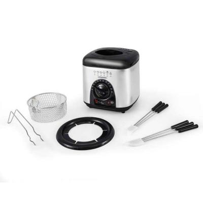 KITCHENCOOK Friteuse &eacute;lectrique 2en1 Avec Service &agrave; Fondue Little Fry