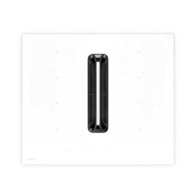 KLARSTEIN AirJet FlexPro Down Air Plaque de cuisson &agrave; induction avec Hotte aspirante 600 m&sup3;/h Flexzone Booster