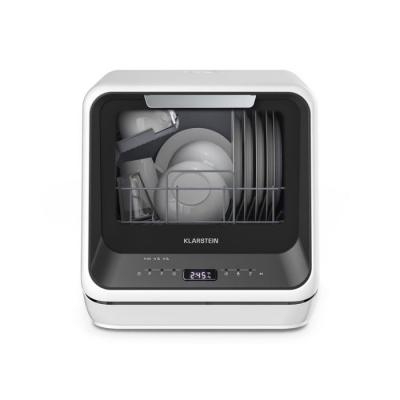 KLARSTEIN  amazonia mini-lave-vaisselle compact 7 programmes r&eacute;servoir 5l portable noir 
