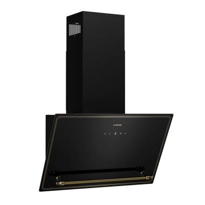 KLARSTEIN  hotte aspirante d'angle victoria 60 cm air &eacute;vacu&eacute;recycl&eacute; 400 m&sup3;h de d&eacute;bit d'air noir 