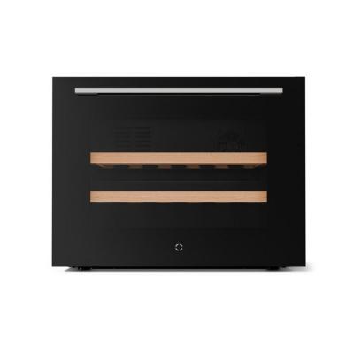 KLARSTEIN Illuminosa Cave &agrave; Vin Encastrable 19 Bouteilles 1 Zone 5-20&deg;C LED Porte UV Contr&ocirc;le Tactile