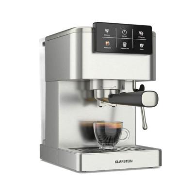 KLARSTEIN  steelpresso machine &agrave; expresso porte-filtre 1350 w &eacute;cran tactile 20 bars inox 