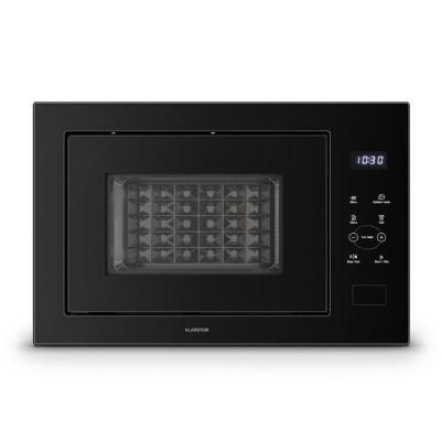 KLARSTEIN  velaire micro-ondes encastrable grill 200 w micro-ondes 850 w 60 cm noir