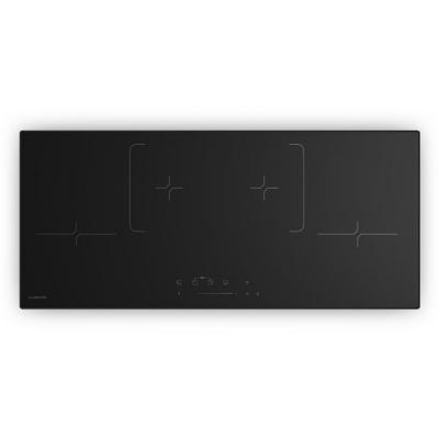 KLARSTEIN Velaire Table de cuisson induction 90cm 4 Zones 7000W Curseur Tactile Minuterie