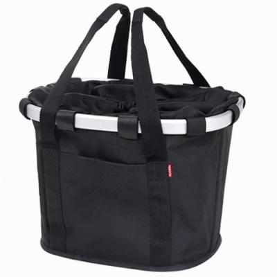 KLICKFIX Porte bagage, sacoche, panier v&eacute;lo  Panier Bikebasket noir