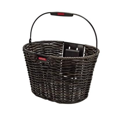KLICKFIX Panier avant  structura ovale noir marron