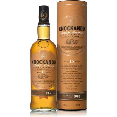 KNOCKANDO WHISKY Knockando 15 Years Richly Matured 2005 70cl Whisky