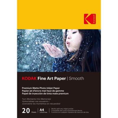 KODAK  Papier Photo Mat 230g - A4 - 20 Feuilles