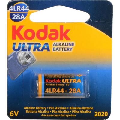 KODAK  Pile alcaline ULTRA 4LR44/28A - 6V 