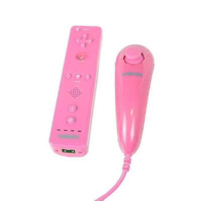 INNELEC Duo pack manette + joystick wii wii u rose 3328170241724