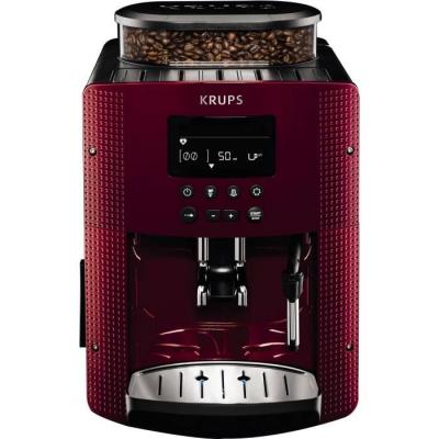 KRUPS Expresso avec broyeur &agrave; grains EA815570 - Rouge