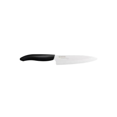 KYOCERA  fk-130-wh bk couteau universel manche noir lame c&eacute;ramique blanche 13 cm