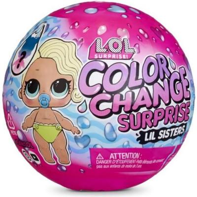 L.O.L. SURPRISE! Zapf Creation 576327EUC - L.O.L. Surprise Color Change Lil Sisters