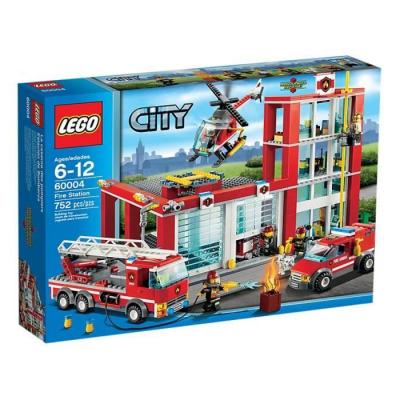 LEGO City 60004 - Caserne de pompiers 